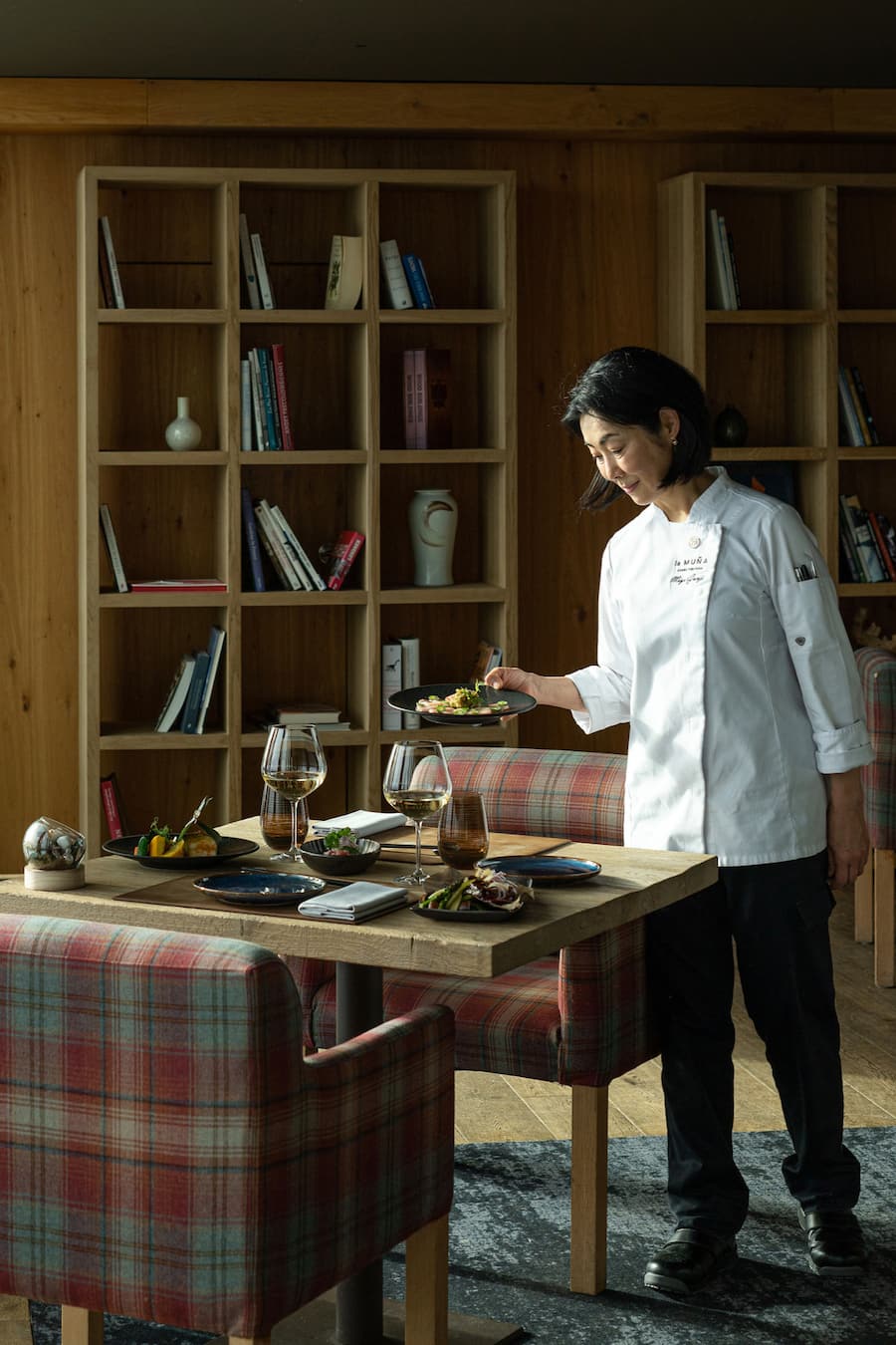 Tomoko Miya Gunji Hangartner, La Muña, Crans-Montana