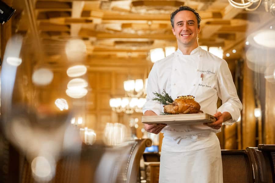 Grandiose Küche im «Grand Restaurant»: Suvretta-Executive Chef Fabrizio Zanetti kocht so gut wie noch nie.