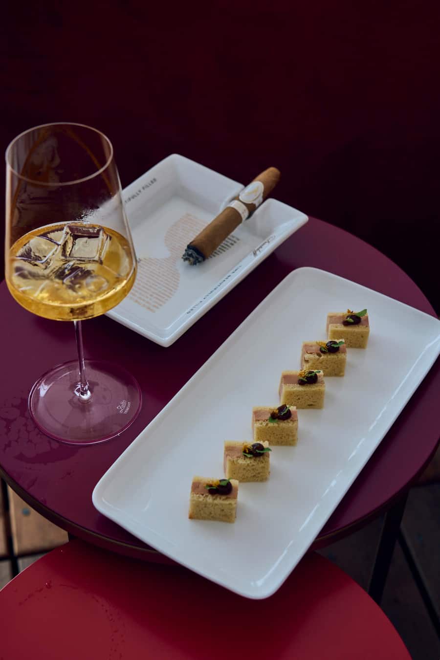 Heiko Nieder mit Florentina Denz und Sam Reuter, Davidoff, The Dolder Grand, ZA 1/4rich, ZH