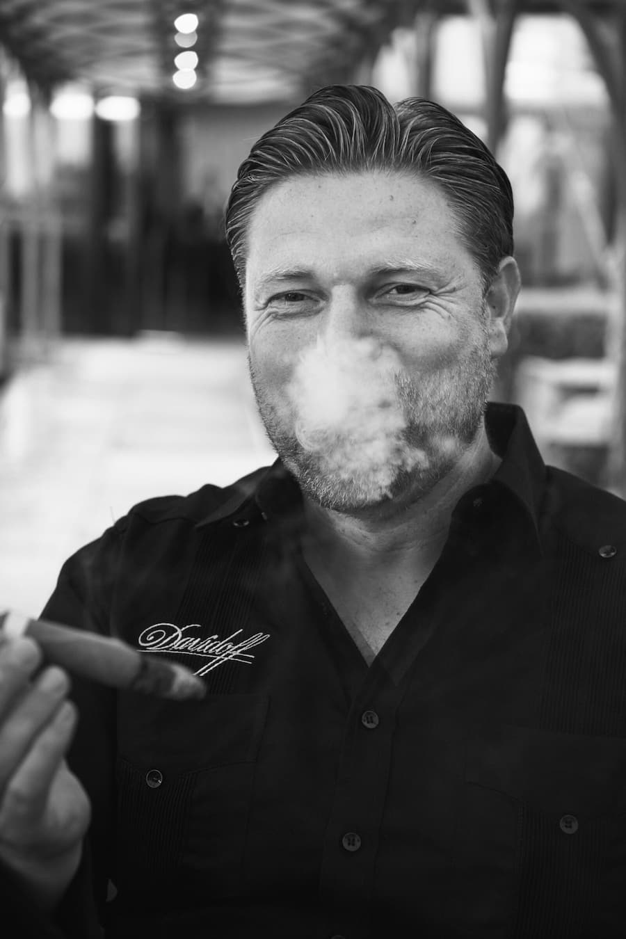 Heiko Nieder mit Florentina Denz und Sam Reuter, Davidoff, The Dolder Grand, ZA 1/4rich, ZH