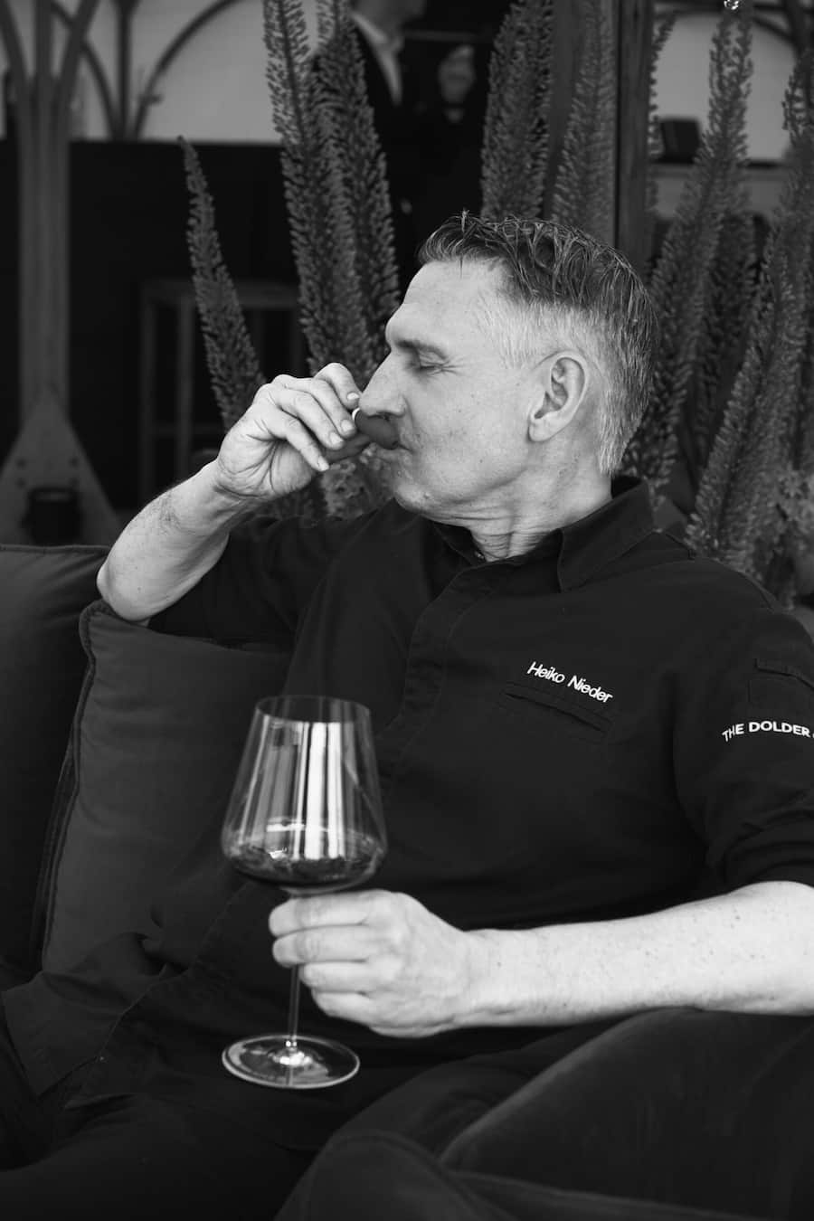 Heiko Nieder mit Florentina Denz und Sam Reuter, Davidoff, The Dolder Grand, ZA 1/4rich, ZH