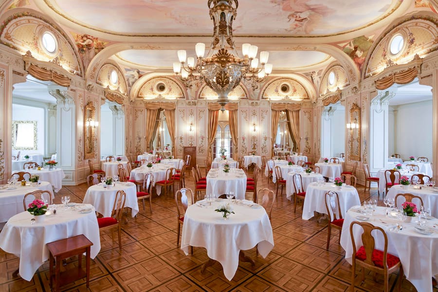 Heller checkt ein Kronenhof Pontresina