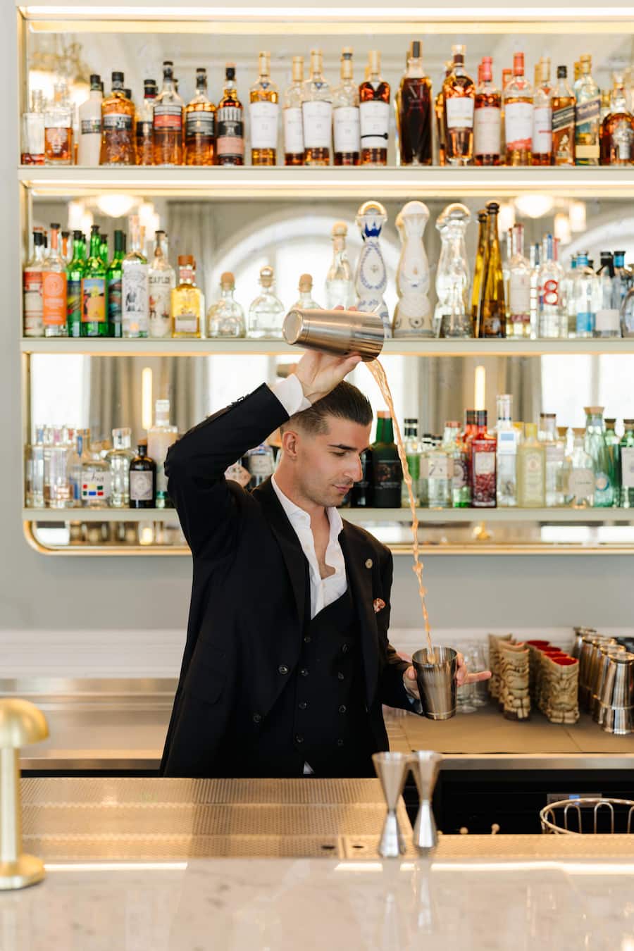 ALBERTO VAILATI, Head Mixologist Grace St. Moritz - Summer 2024 - Copyright Olivia Pulver