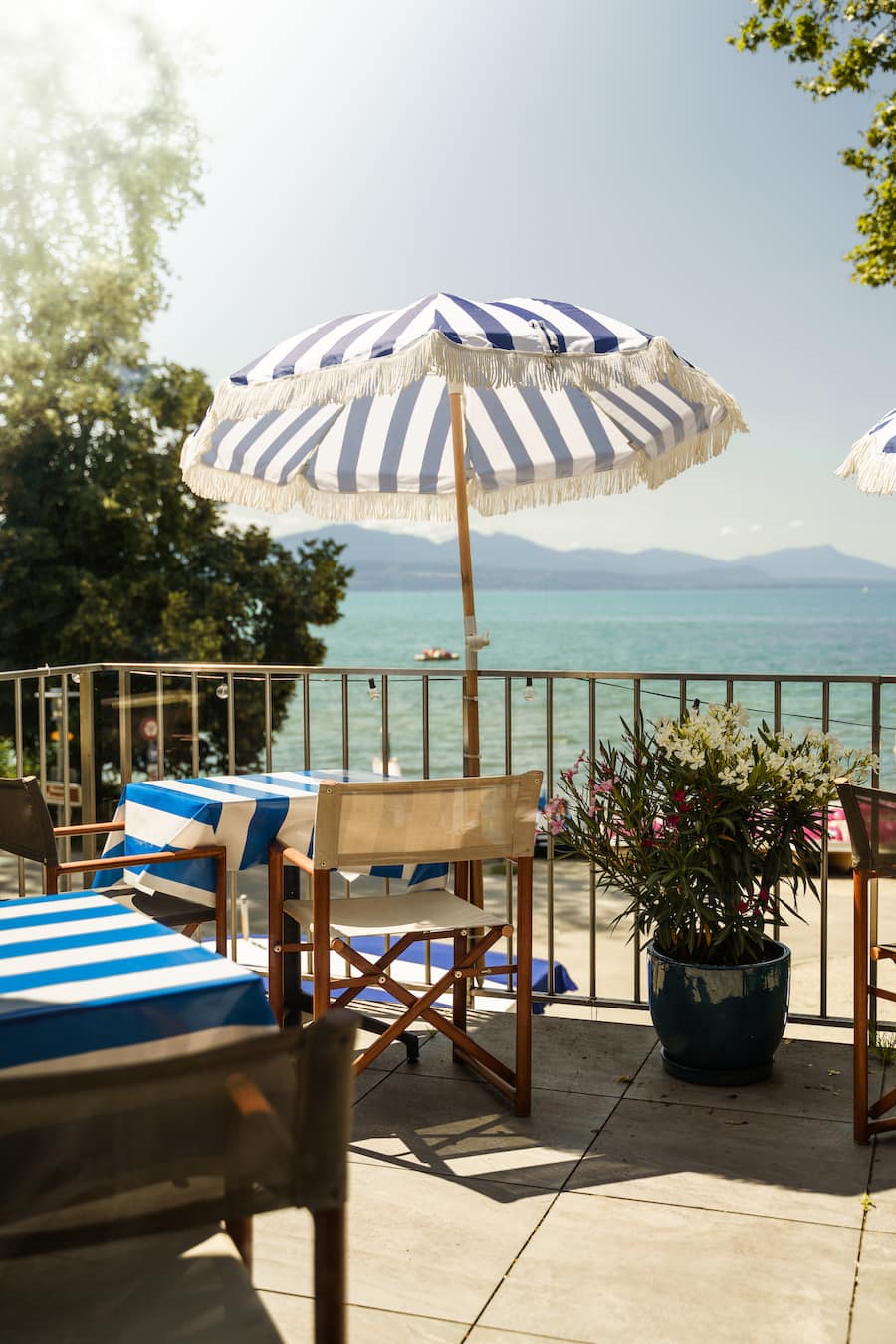 La Vaudaire Lausanne Jasmine Gfeller Vidy lac terrasse