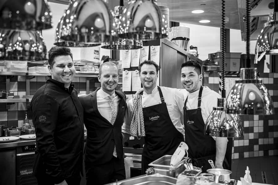 Lakeside Restaurant im Hotel The Fontenay, Hamburg, DE