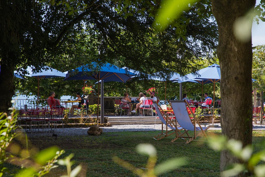 Les Jardins de la Confrérie Vevey ancien resto de Denis Martin