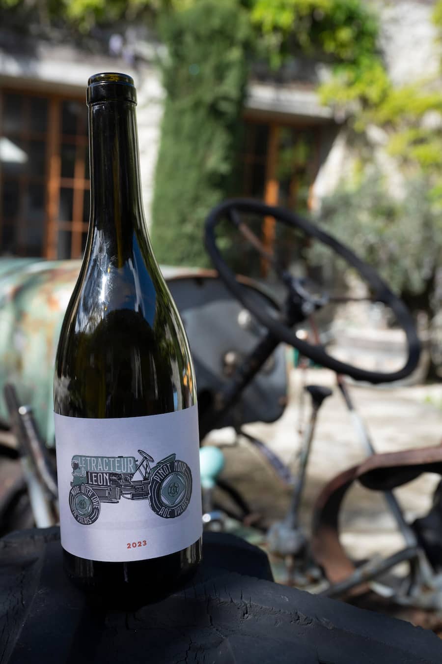 Neuer Wein bei Coop Traktor Leon