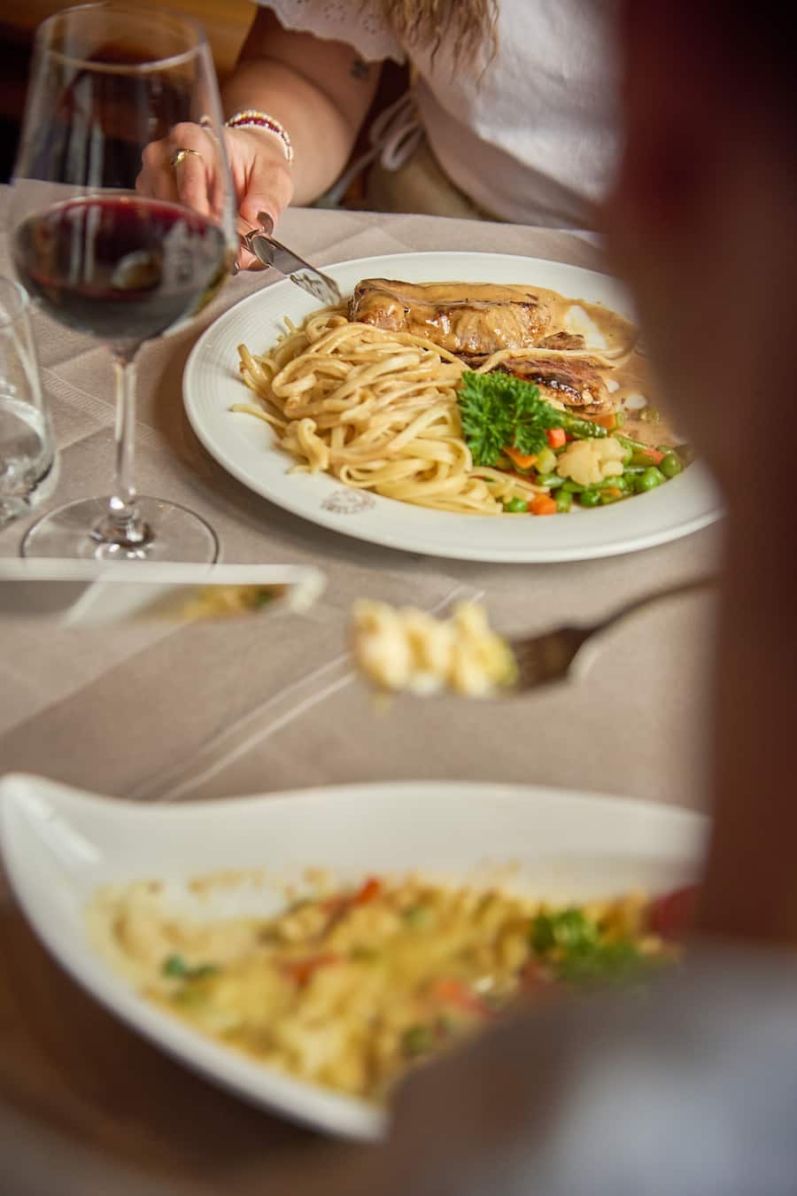 Restaurant Creux-de-Genthod in Genf, Swiss Wine Promotion