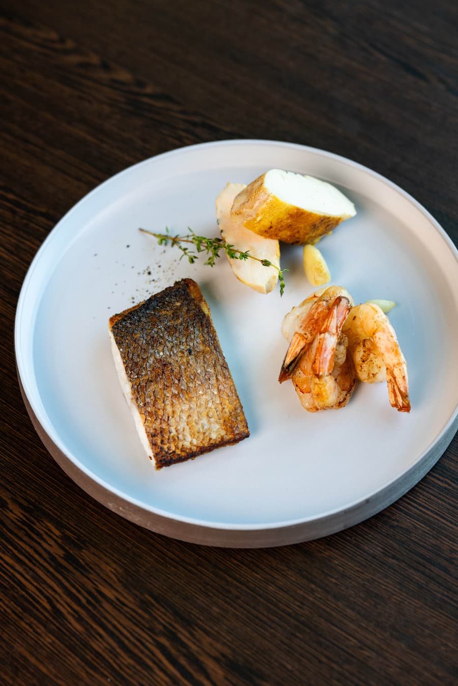 13.08.2024, Buergenstock Resort, Mike Wehrle, Gericht Ceasar Salad (photo by Remy Steiner for Gault Millau)