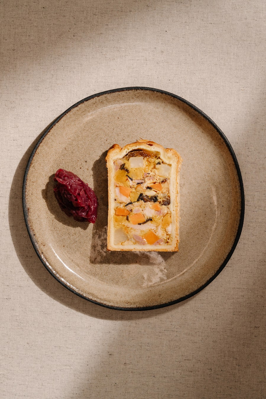 Pastete mit Geflügel - Madgi Beiz Luzern - Chefkoch Thomas Pollet - 16. August 2024 - Copyright Olivia Pulver