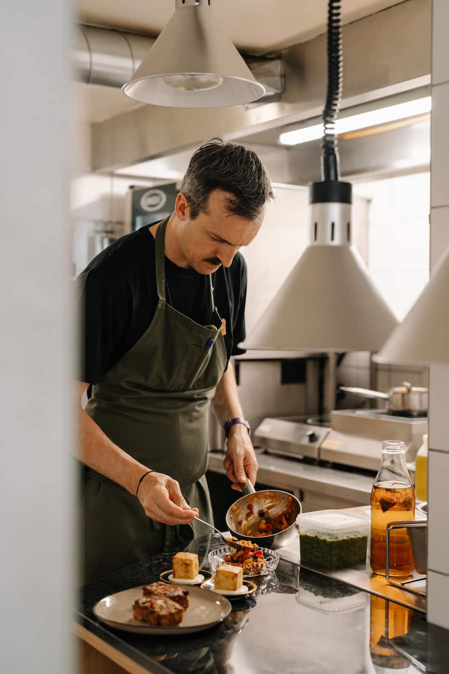 Madgi Beiz Luzern - Chefkoch Thomas Pollet - 16. August 2024 - Copyright Olivia Pulver