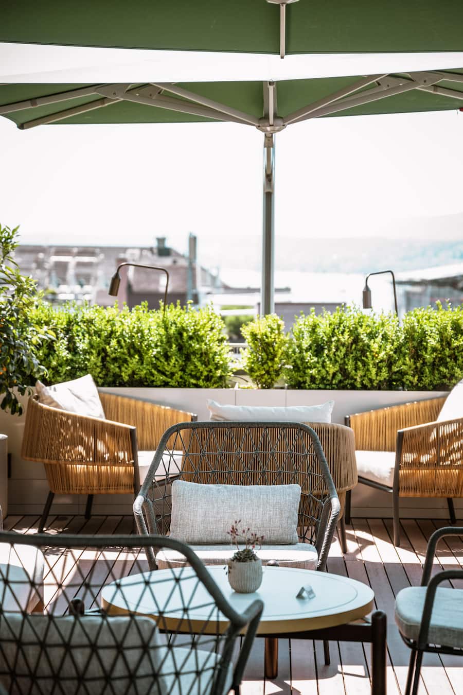 Rooftop Bar - Mandarin Oriental Savoy am Paradeplatz,