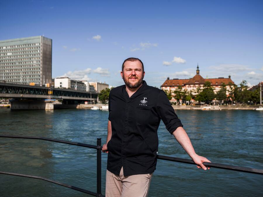 Zu Gast für einen Vierhänder im «Igniv» Bad Ragaz: «Aufsteiger des Jahres» Pascal Steffen, «Roots» Basel.