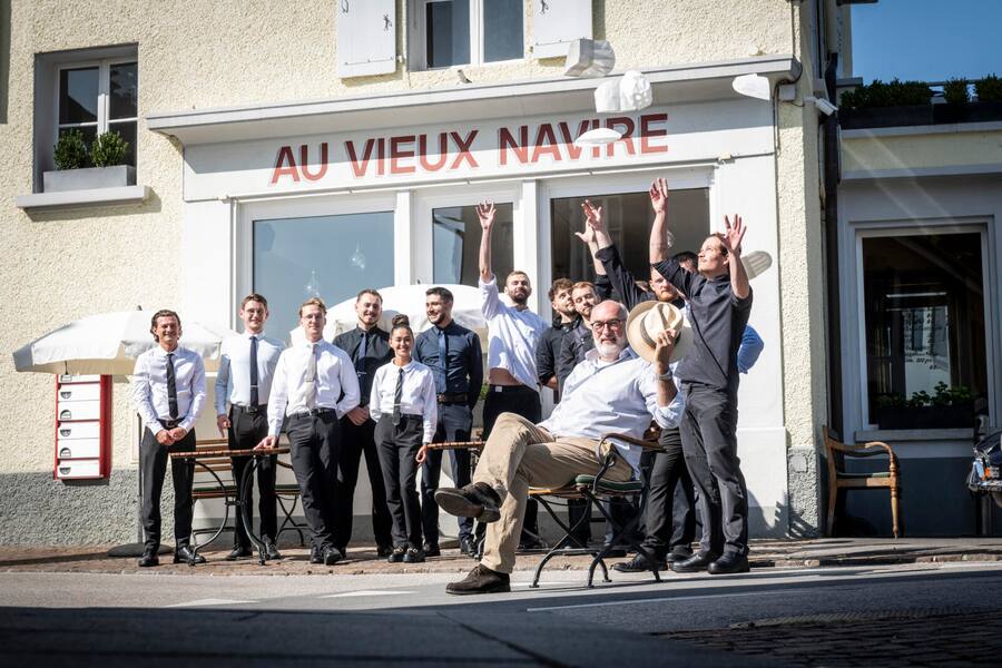 Au vieux navire à Buchillon