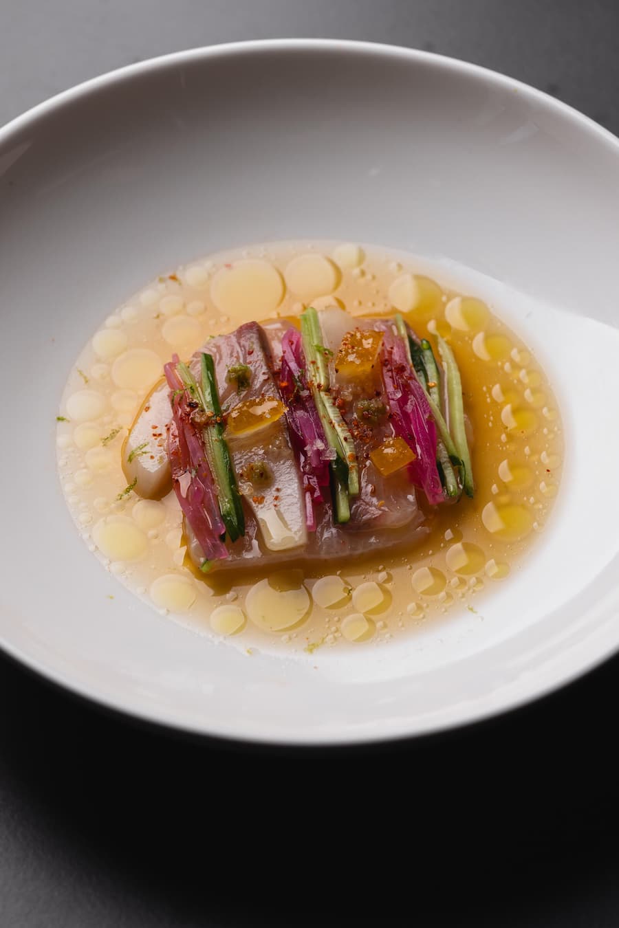 Mercedes-Benz, Steinhalle Bern, Markus Arnold, Gelbschwanzmakrelen-Sashimi