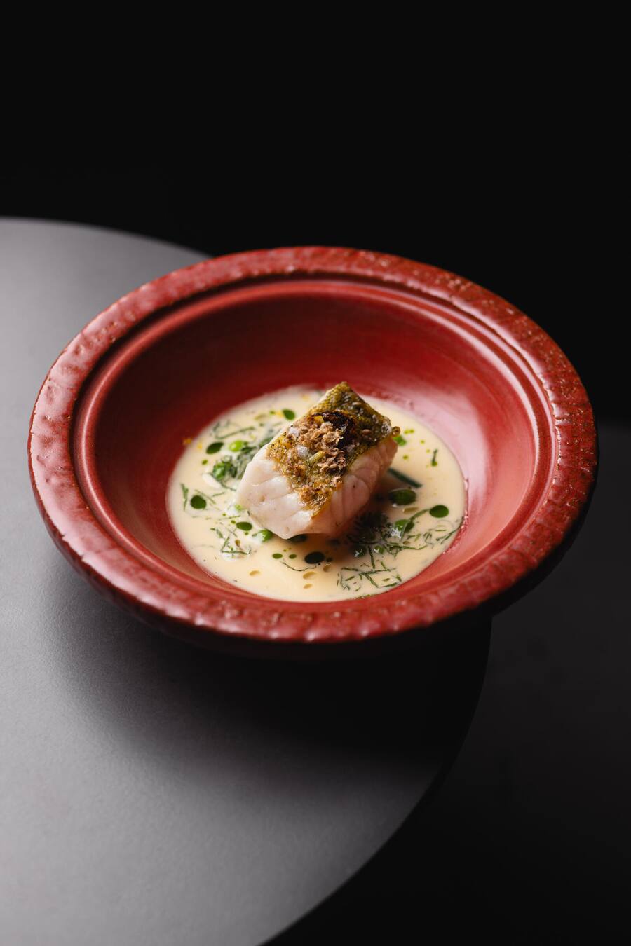 Mercedes-Benz, Steinhalle Bern, Markus Arnold, Zander, Shiitake-Essenz und grüner Shiso