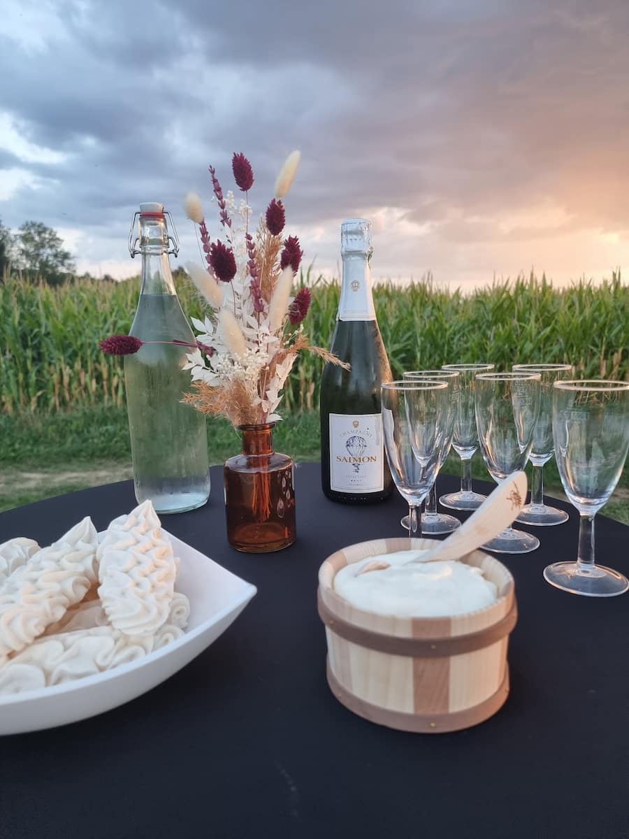 Ballons du Léman fondue en montgolfière