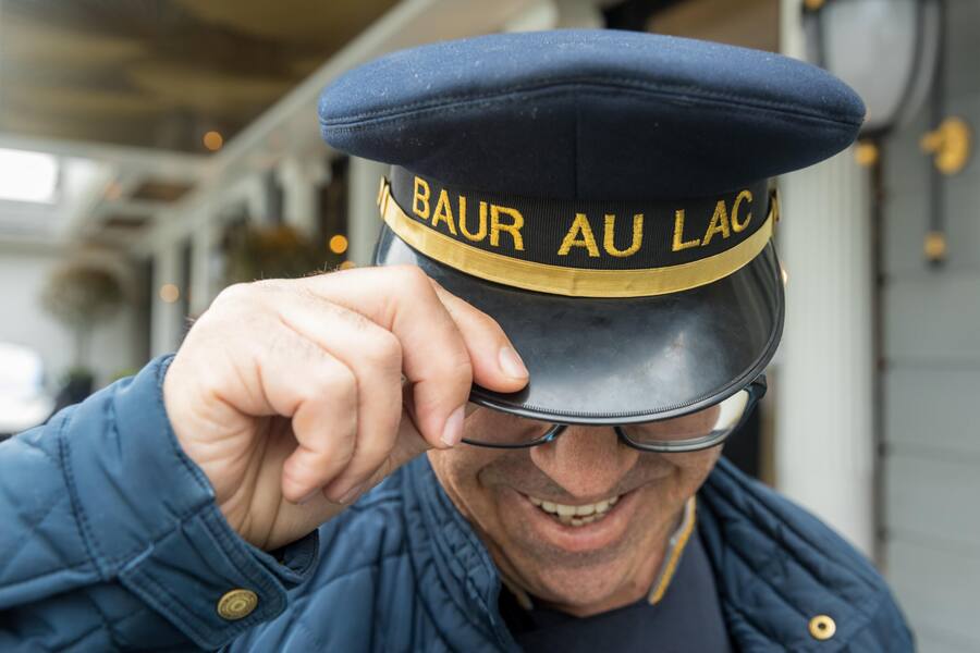 Baur au Lac Impressionen EIngang, Aussenaufnahmen Fotografiert am 12.03.2024