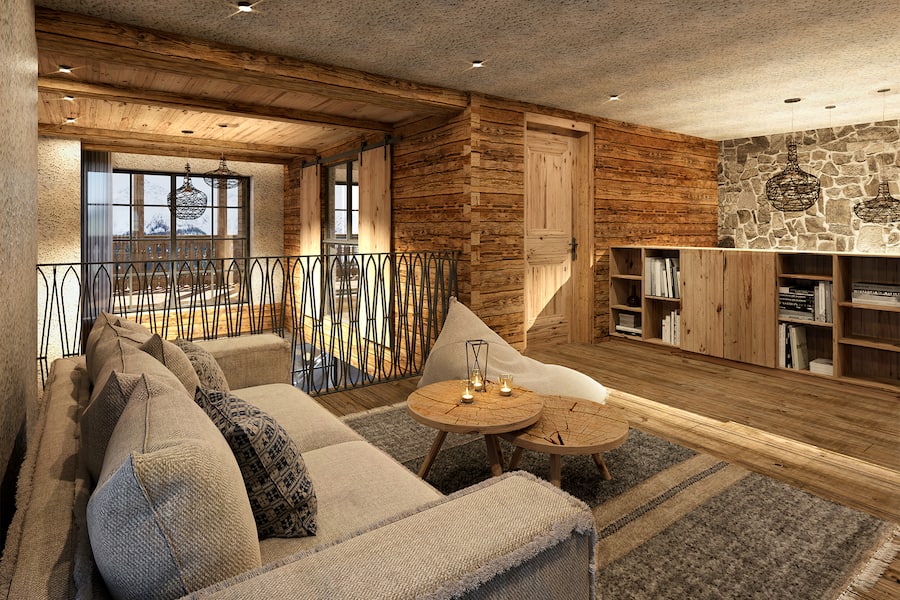 BelArosa Chalet in Arosa, GR Pressebilder, Zimmer