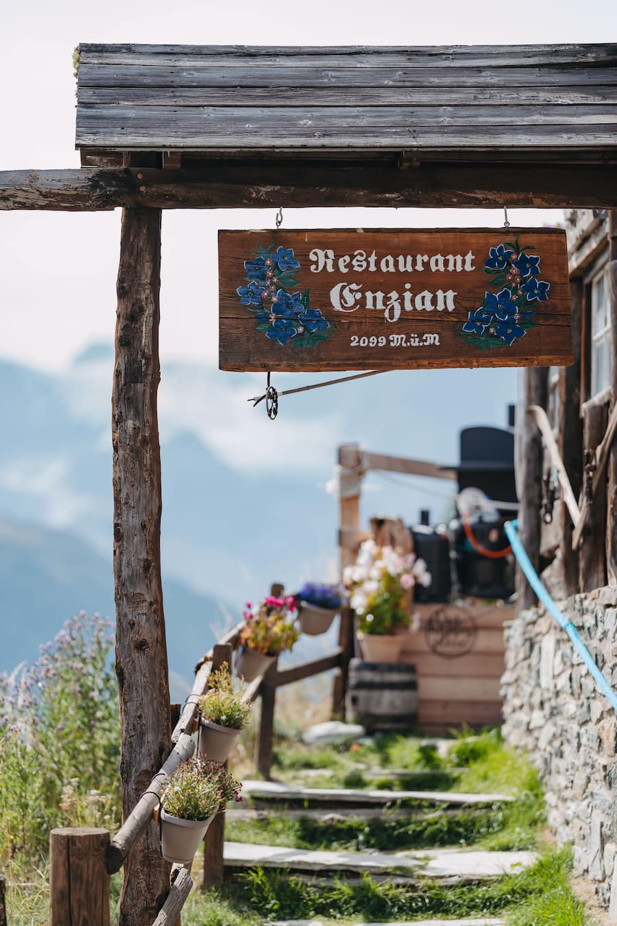 Bergrestaurant Enzian - Zermatt - Sommer 2024 - Copyright Olivia Pulver