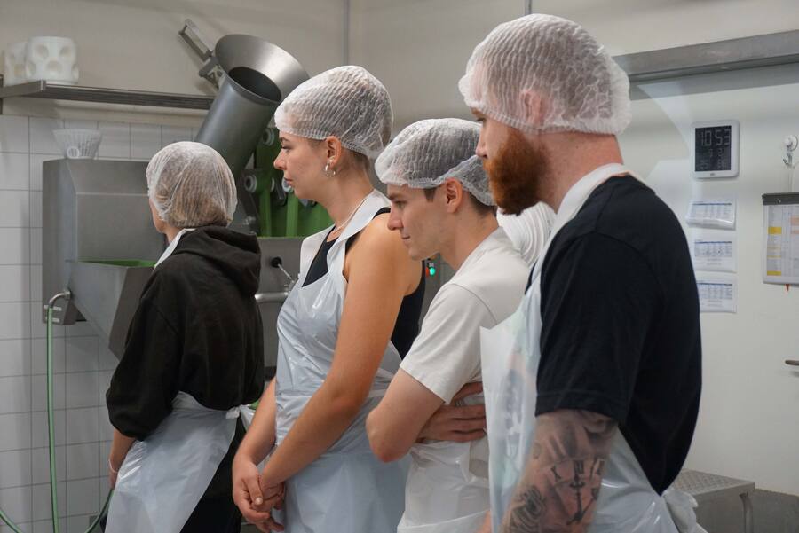 Das «Rosa Pulver»-Team zu Gast bei «Idea Salentina».