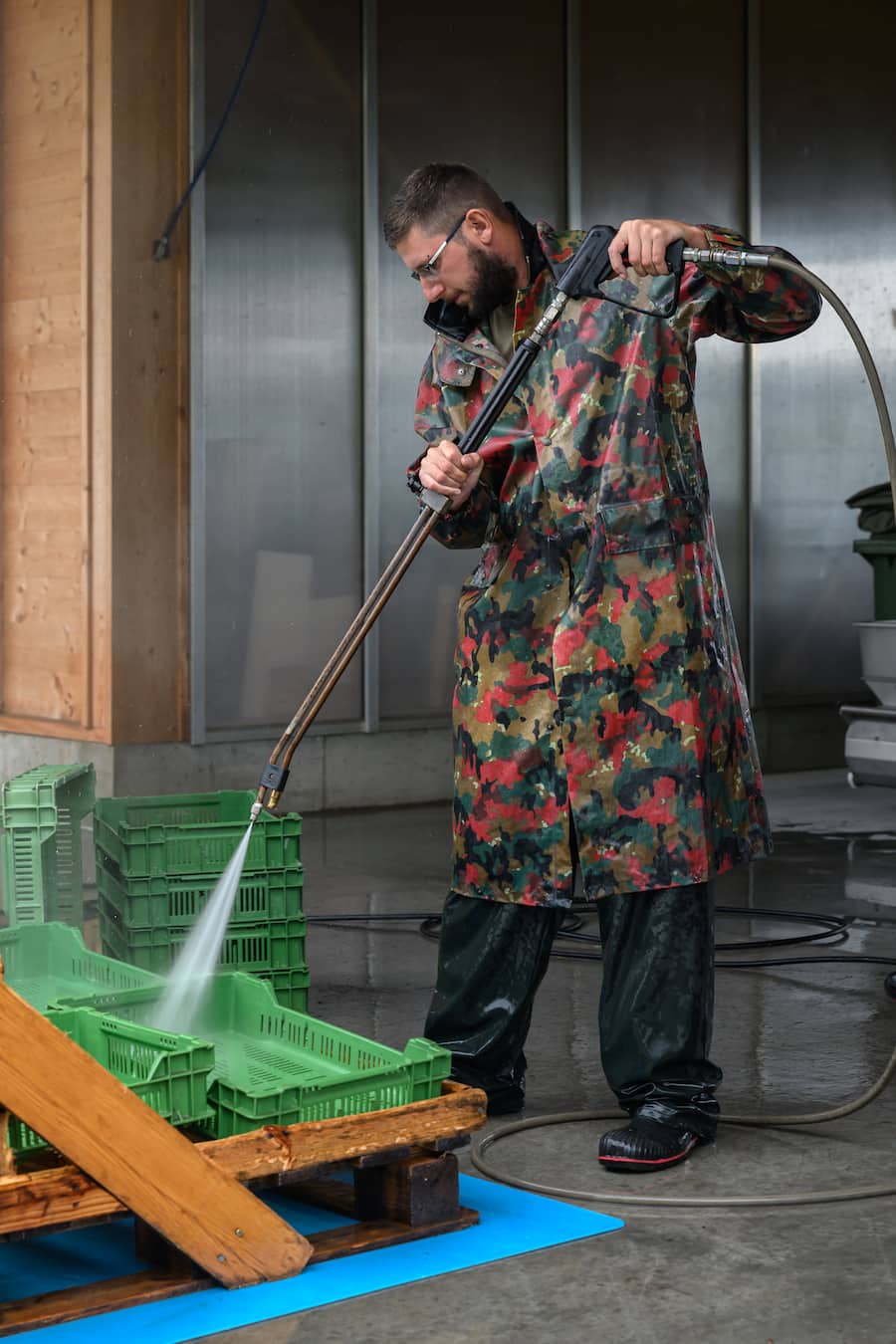 Colombier, 5 septembre 2024.Reportage au domaine de Chambleau en compagnie de Charlotte Burgat.©François Wavre | Lundi13