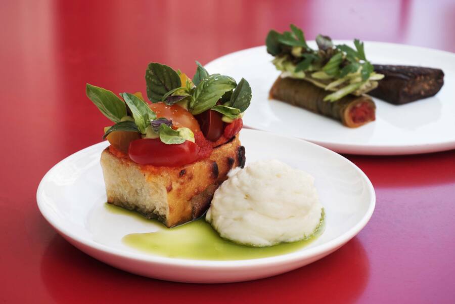 Foccacia mit Mozzarella