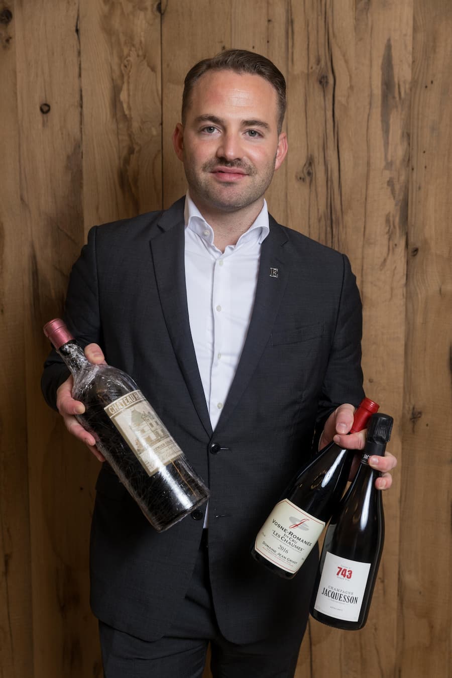 Hotel Einstein, St. Gallen; 29.08.2024 Weinkeller Loris Lenzo, Sommelier