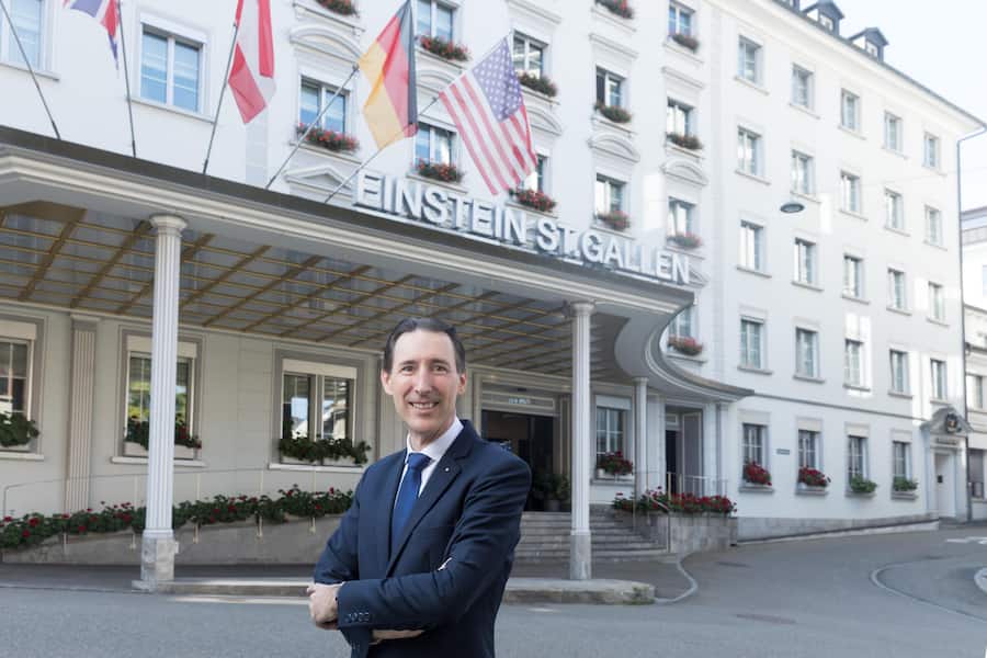 Hotel Einstein, St. Gallen; 29.08.2024 Michael Vogt, Hoteldirektor