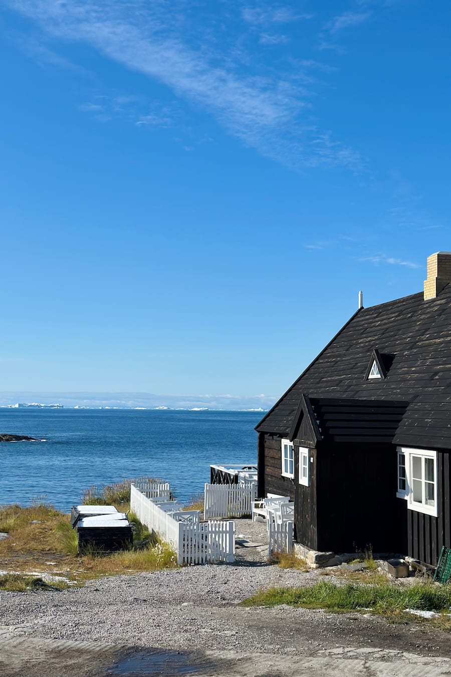 Luca Bianchi in Grönland im Koks