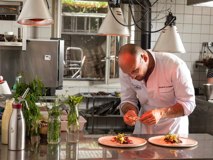 Restaurant Le Maguet Benjamin Le Maguet Les Evouettes