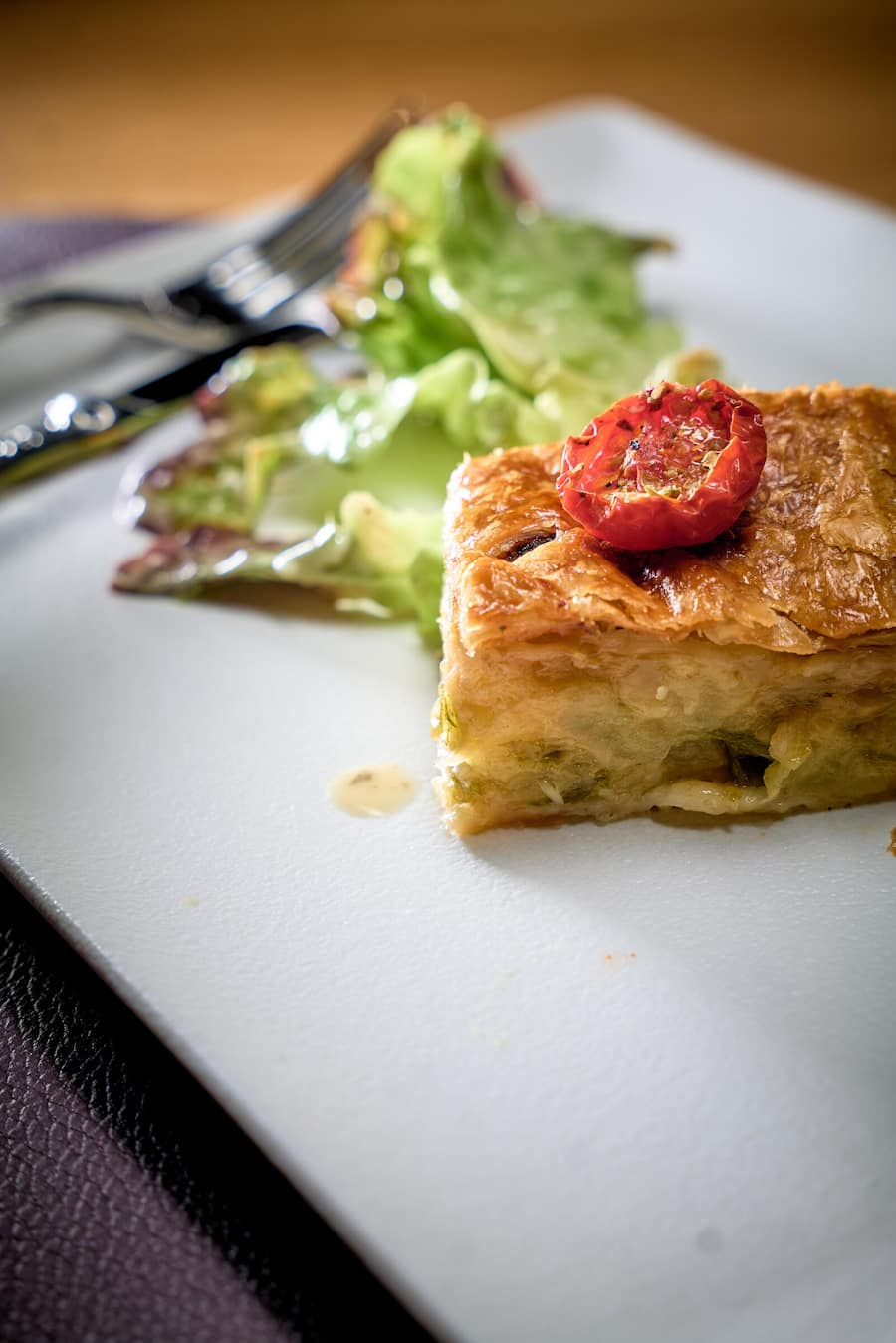 Gluringen, le 9 septembre 2024, Partner Lunch 2024 des JRE avec à la cuisine de l âHôtel restaurant Tenne Fernando Michlig et Gaston Zeiter ici en entrée le Gommer Choléra © Sedrik Nemeth