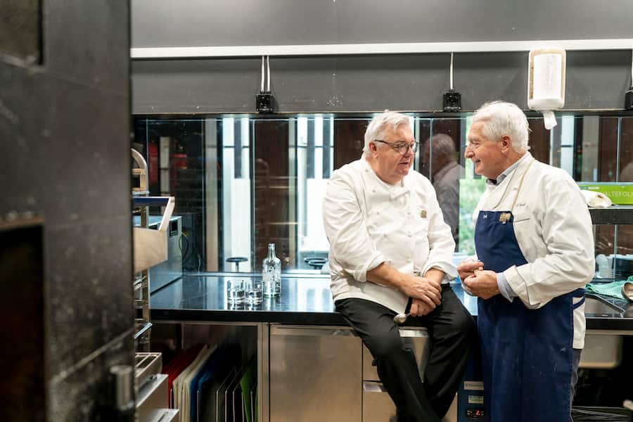 Buena Vista Kitchen Club im Chedi, Franz Wiget (l), Robert Speth