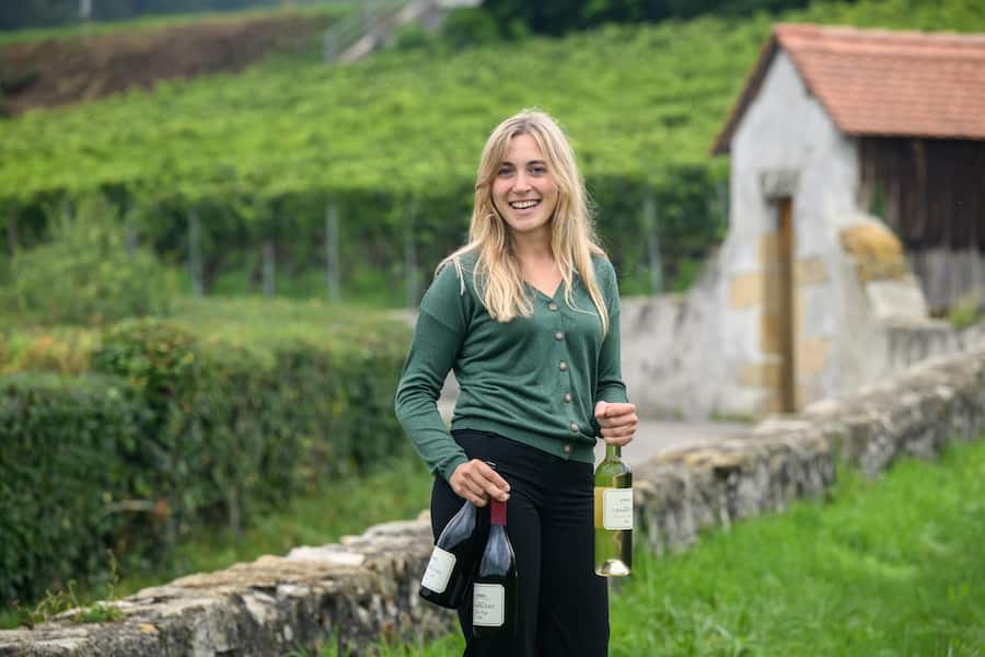 Colombier, 5 septembre 2024. Reportage au domaine de Chambleau en compagnie de Charlotte Burgat. ©François Wavre | Lundi13