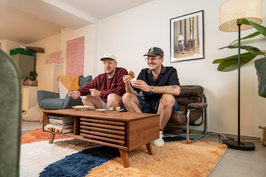 Manillio bei Noah Bachofen , in Bachofens Studio in Glarus