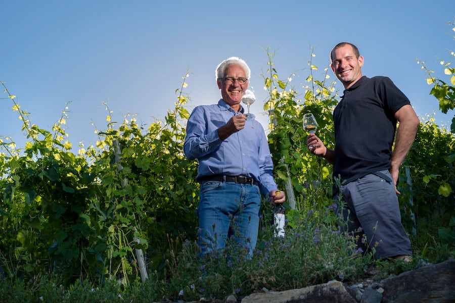 Maurice und Adrien Zufferey,Sierre, Wallis,Valais, ,