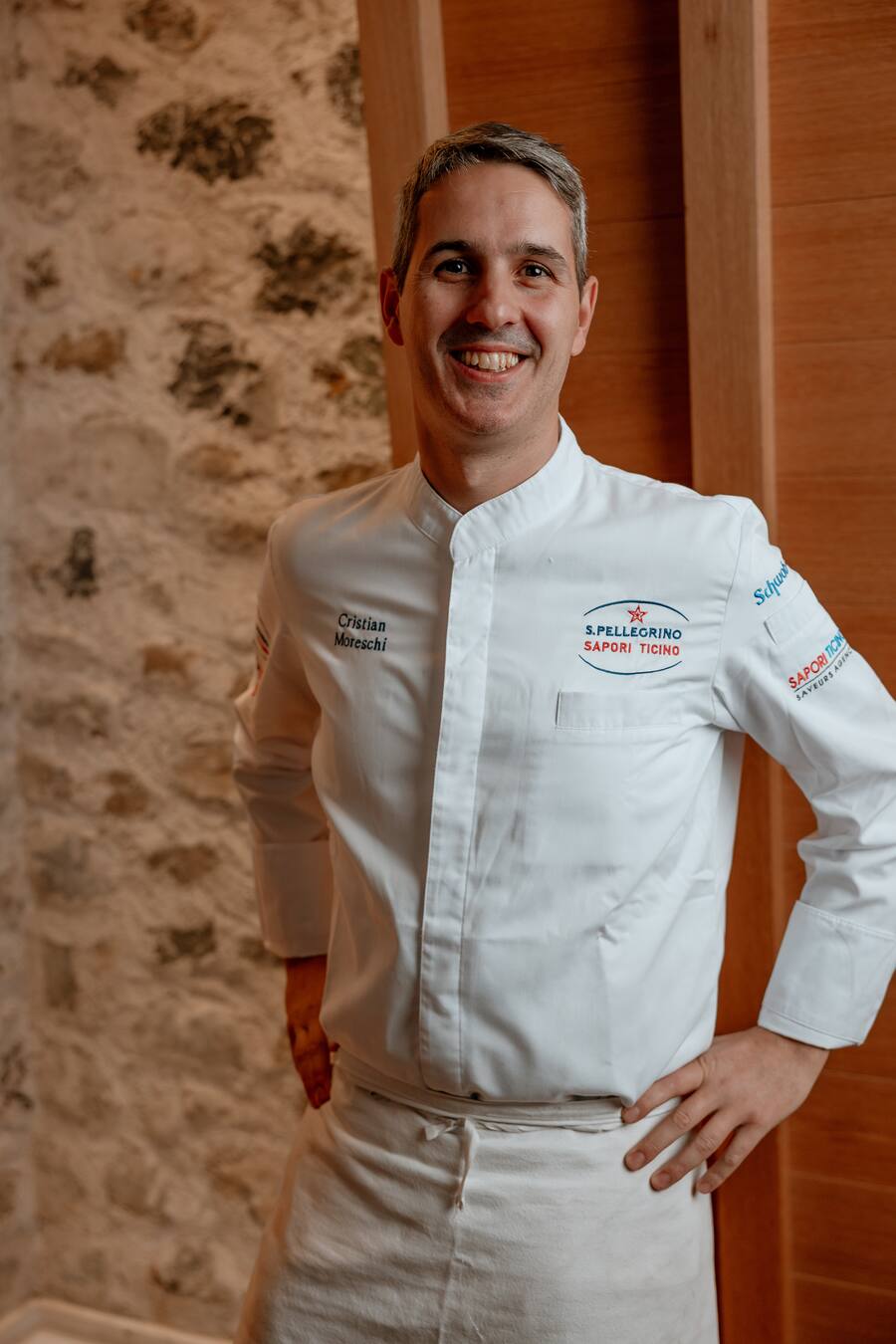 20.11.2024, Zuerich, Sapori Ticino Gala im Widder Hotel | Christian Moreschi - Villa Principe Leopoldo in Lugano (photo by Remy Steiner for Gault Millau)