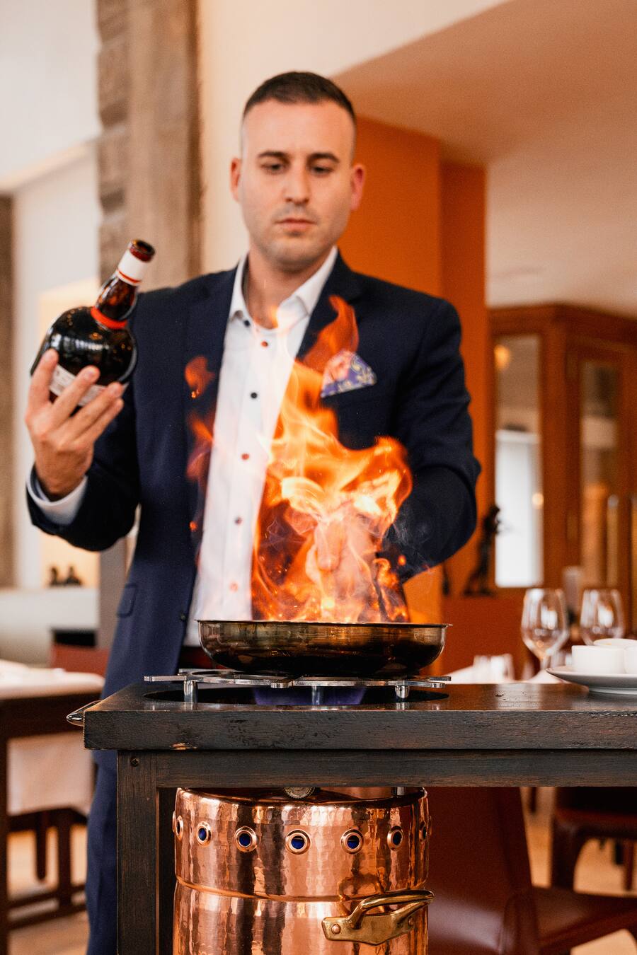 Gastgeber Nicolas Zihlmann