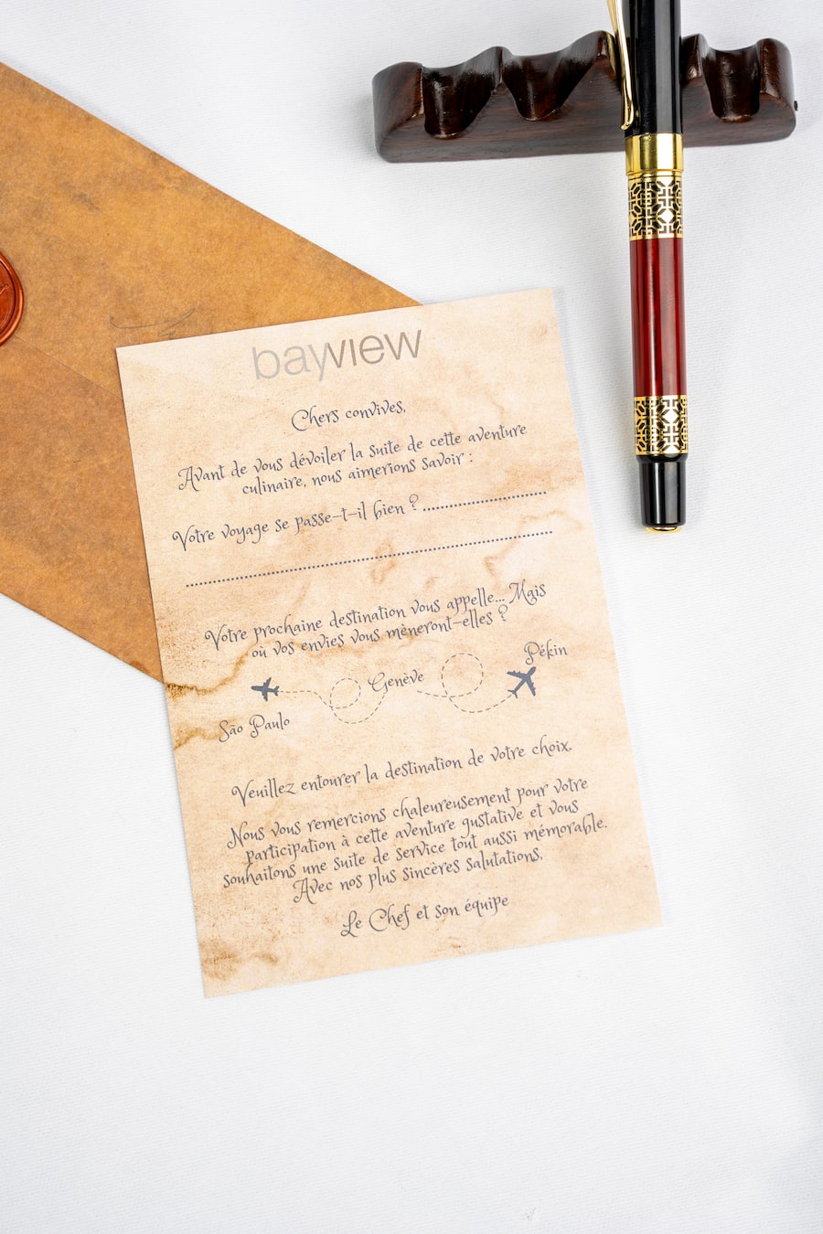 Geneve, le 17 octobre 2024. Les chefs Danny Khezzar du Bayview a Geneve et Franck Pelux du Lausanne Palace vont cuisiner ensemble pour un repas de gala prevu en novembre. Ici ensemble a l Hotel President Wilson. © Magali Girardin