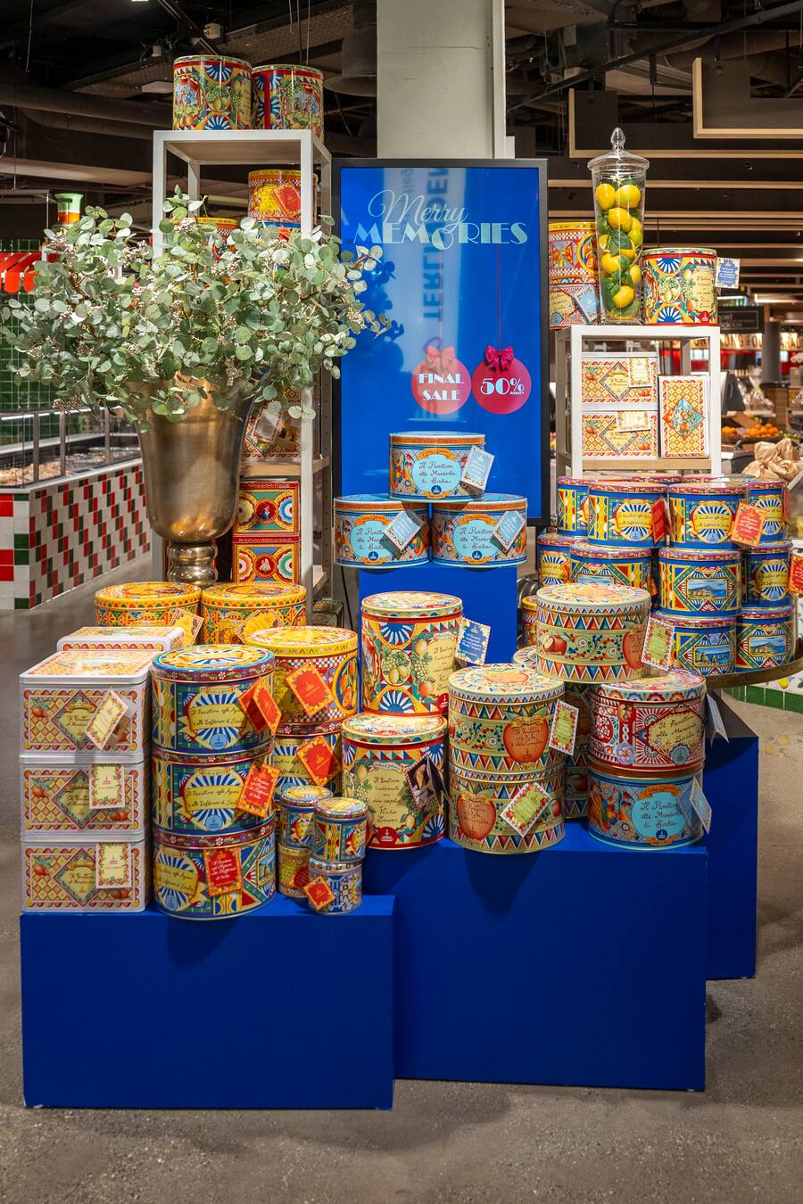 07.11.2024; Zürich: Jelmoli Food Market: Thema Panettone. © Valeriano Di Domenico