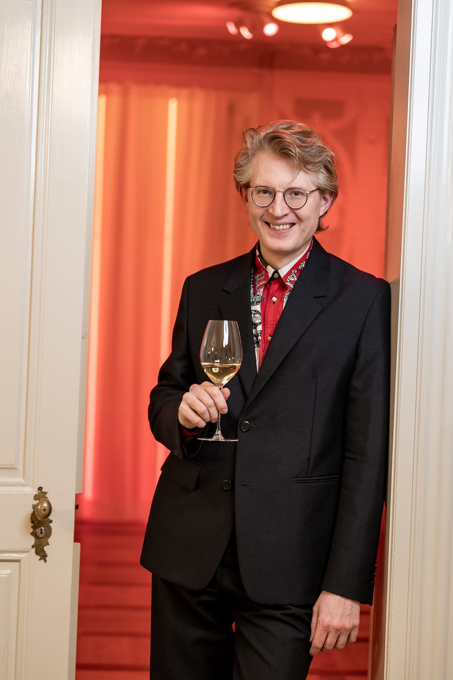 Les Bulles , Champagnerladen, Züich, Mitbesitzer Florian Schmidt-Gabain