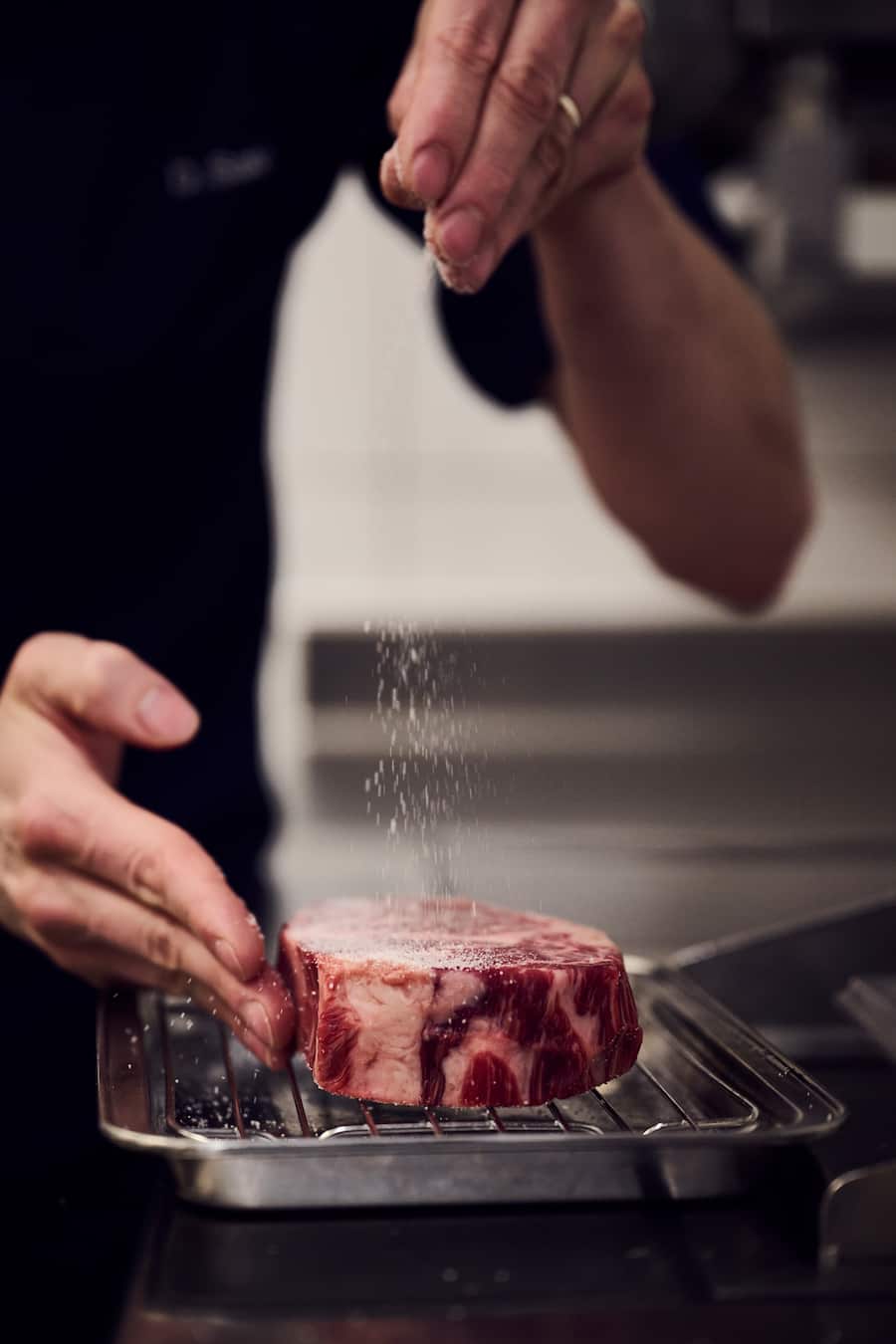 Luma Delikatessen US Prime Ribeye im Chedi in Andermatt