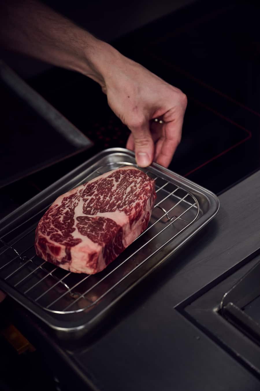 Luma Delikatessen US Prime Ribeye im Chedi in Andermatt