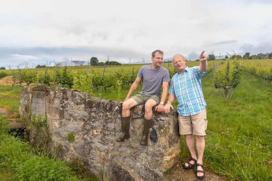 Maison Carrée in Auvernier, NE Alexandre und Jean-Denis ( VAter )Perrochet Fotografiert am 21.06.2024