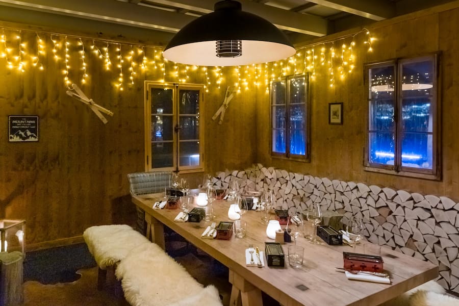 Raclette im Seehus Fotografiert am 20.11.2024 im Restaurant Seehaus in Herrliberg Impressionen Innen