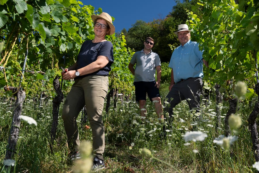 Regula, Adrian und Urs Jauslin,Muttenz, Basel Land, Schweiz,Suisse,Svizzera,Switzerland,