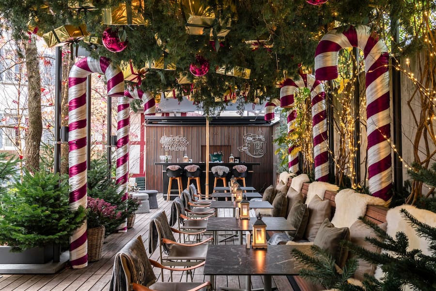 Paradiesischer Winterzauber: Der «Widder Wonder Garden» und das exklusive Fondue-Erlebnis auf dem Zürichsee