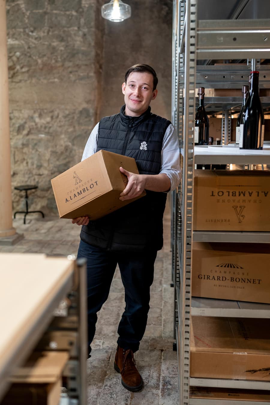 Les Bulles , Champagnerladen, Zürich, Sommelier Yannick Imboden