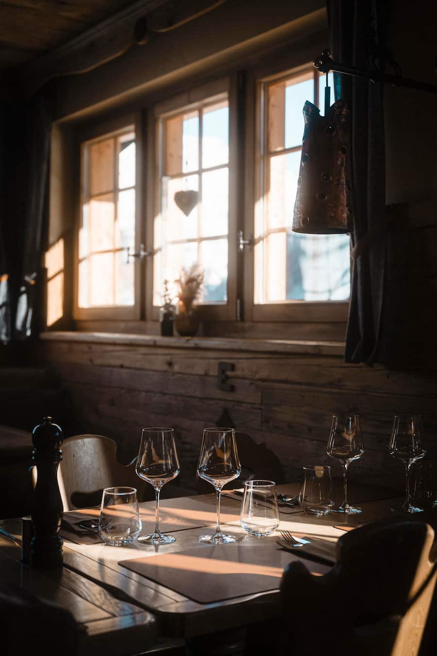 Marmo-Restaurant, Donnerstag 12 Dezember 2024 in Zermatt. (© Gabriel Monnet)