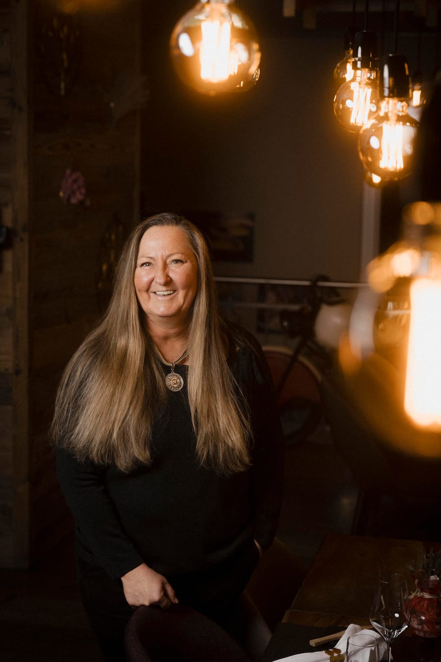 La manager du restaurant Potato, Susi Wicki, mercredi 11 décembre 2024 à Zermatt. (© Gabriel Monnet)